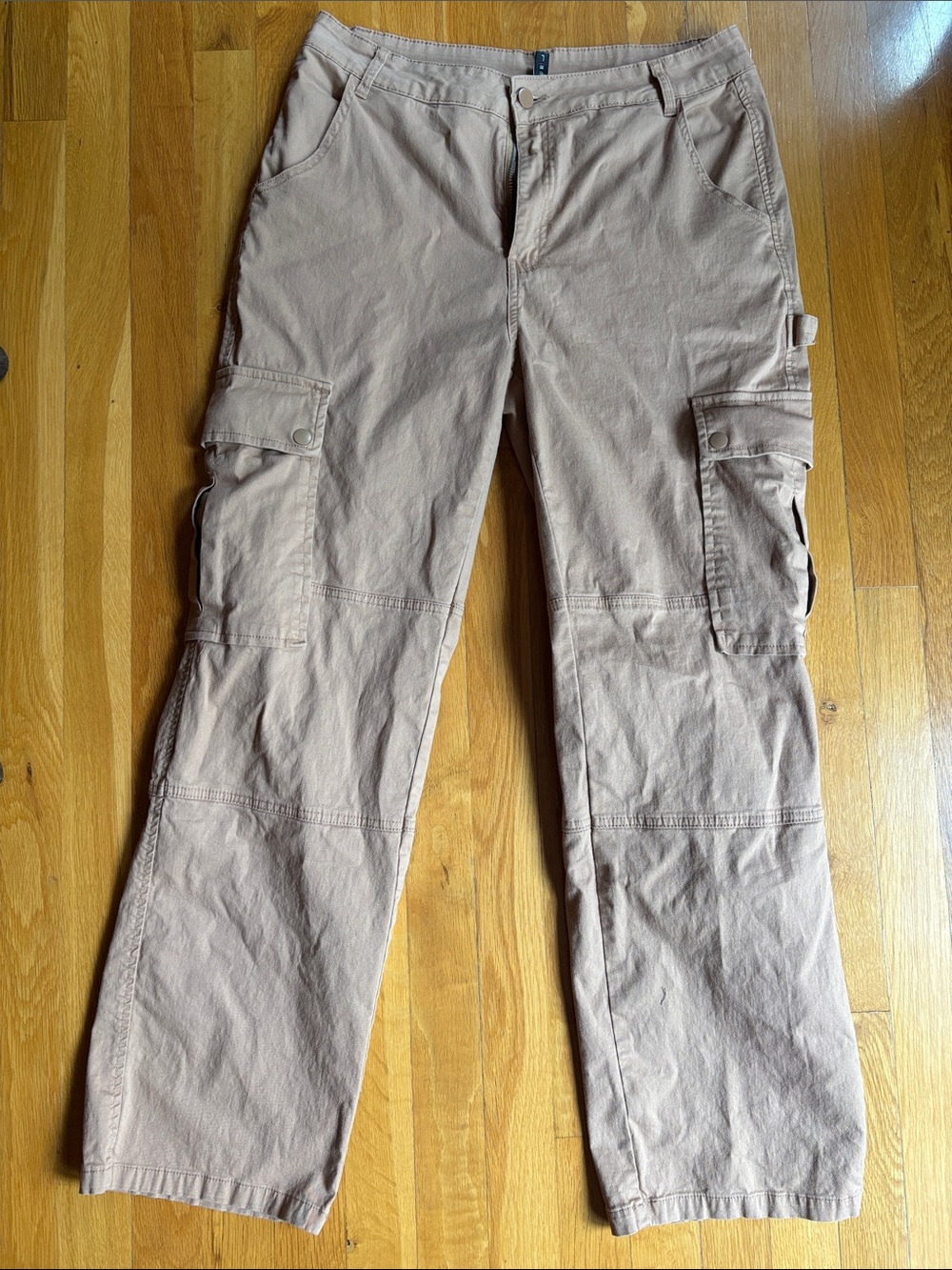 Women’s Cargo Pants - Beige Utility Style